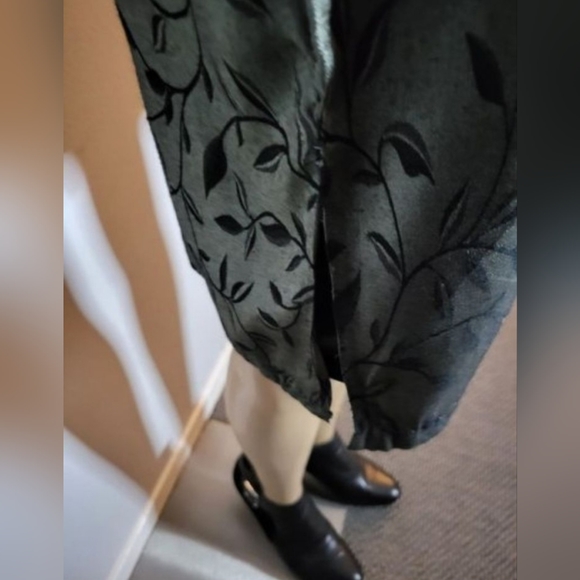 Vintage 1990's Tailor-made Metalic Colour Midi Dress size 12 - Picture 5 of 5